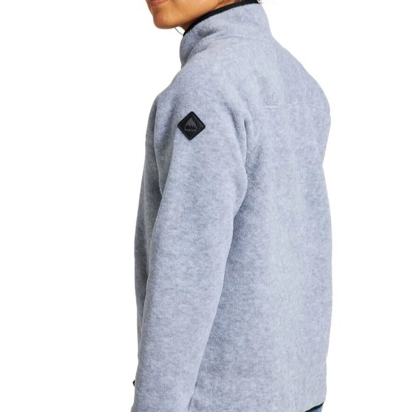 Burton - Hearth Fleece Pullover - Women's - XS - Gray Heather - Picture 5 of 6